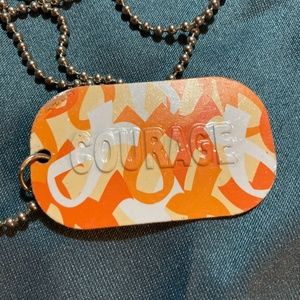 Kids Courage Dog Tag